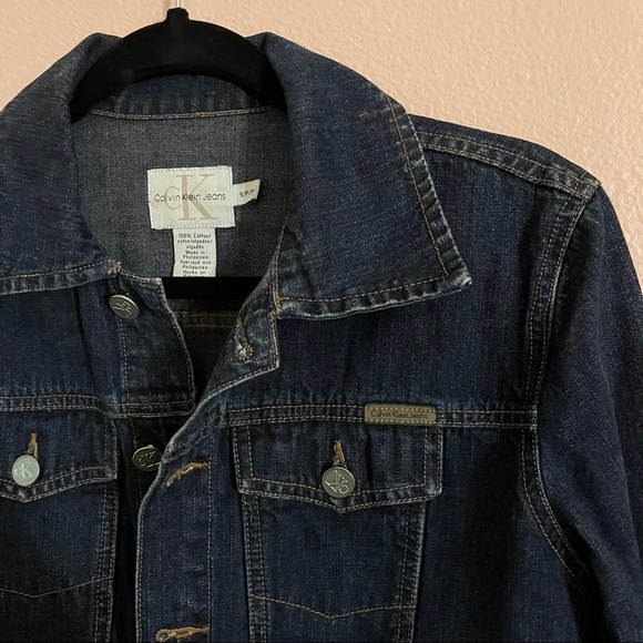 Dark Denim Jacket. - Picture 2 of 5